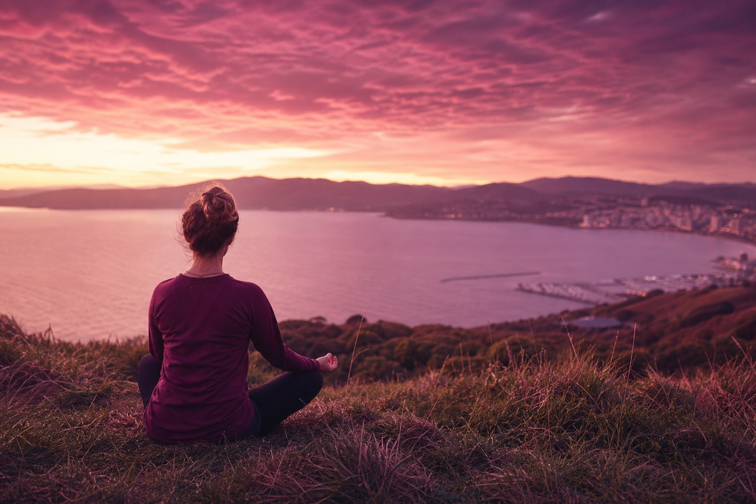 Elbowsneck breath awareness in nature